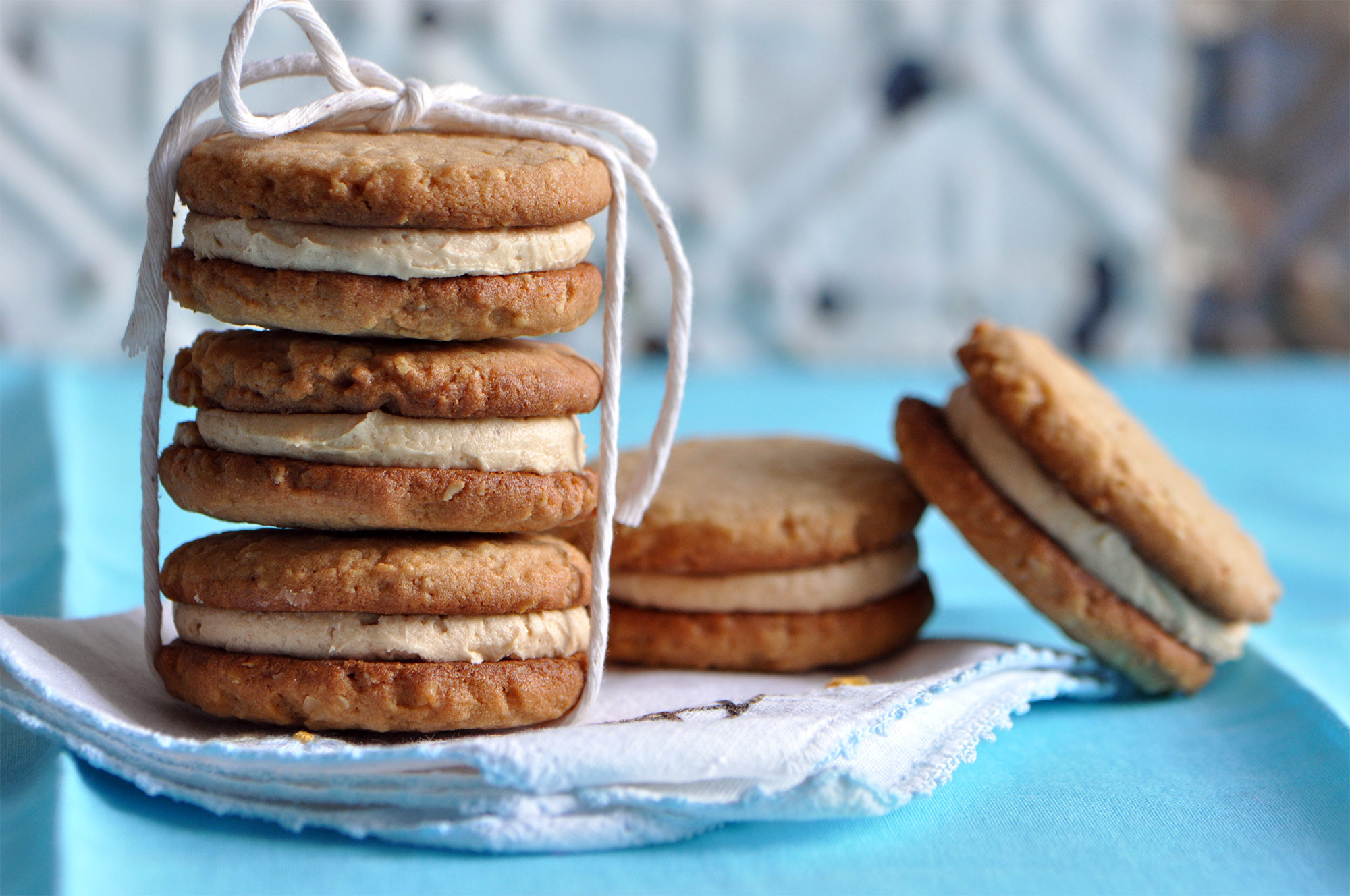 Peanut Butter Sandwich Cookies - Cooked Pro