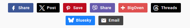 Recipe Plugin for WordPress - Social sharing features.